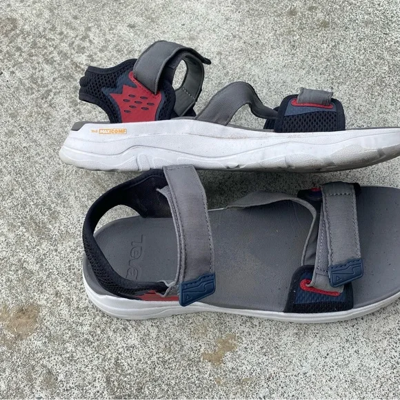 Teva | Shoes | Teva Mens Size 2 Sandals Max Comf Ankle Toe  display picture 2